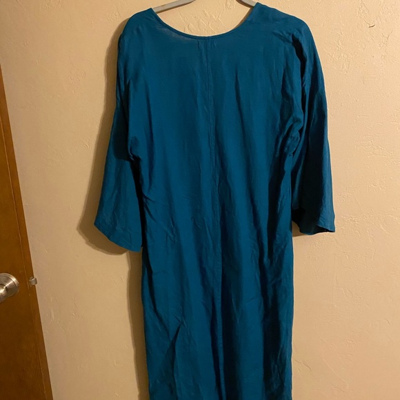 100% Linen MIDI Dress - Picture 5 of 6